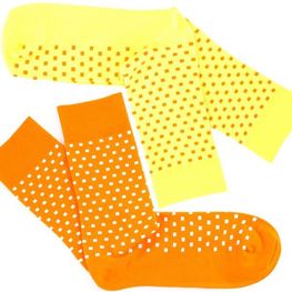 комплект носков Tezido: оранжевые носки 1