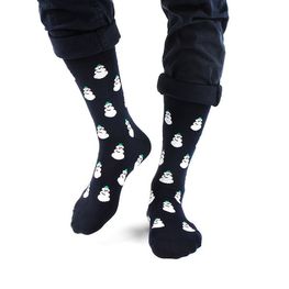 Новогодние носки снеговики 27071