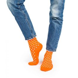 Оранжевые носки женские