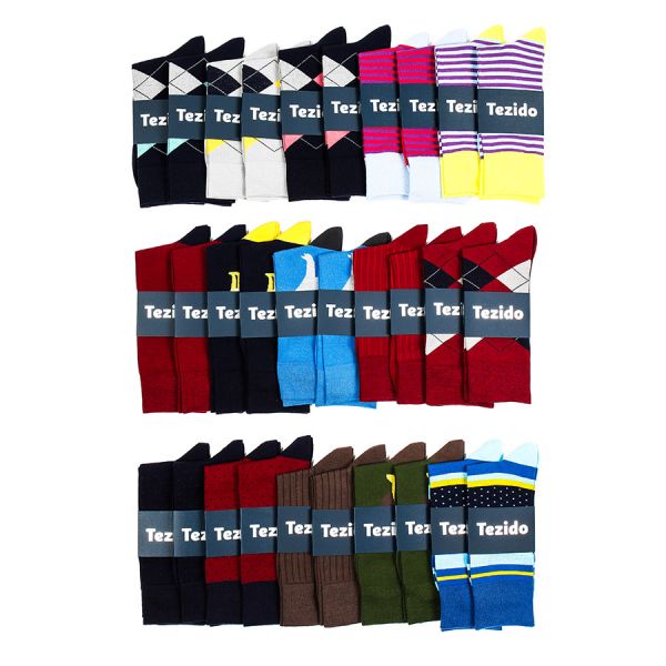 Комплект носков цветные 30 пар