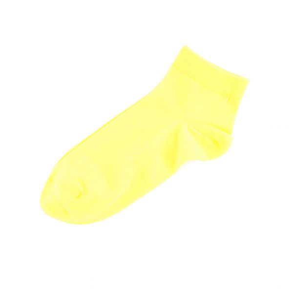 Носки желтые короткие 2