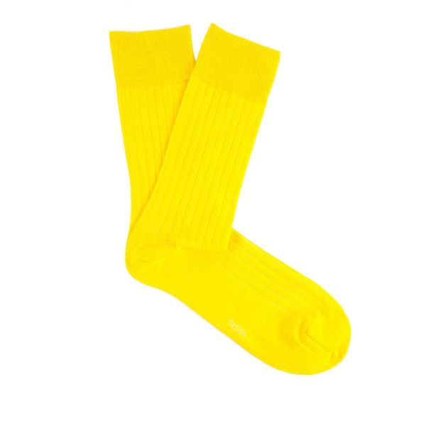 Желтые носки мужские T2837 7
