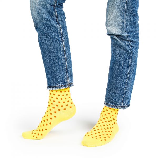 Желтые женские носки 1