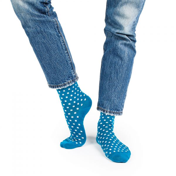 Женские синие носки T28111