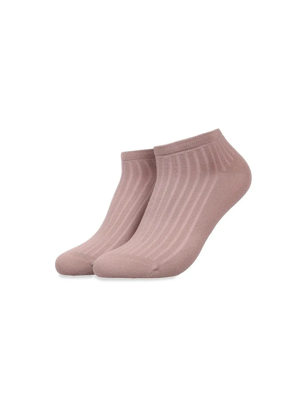 Носки женские короткие в рубчик | какао, Т2256, р. 36-40