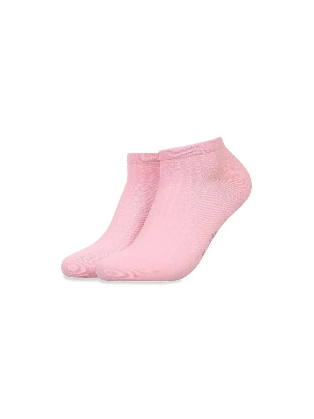 Носки женские короткие в рубчик | бледно-розовый, Т2257, р. 36-40