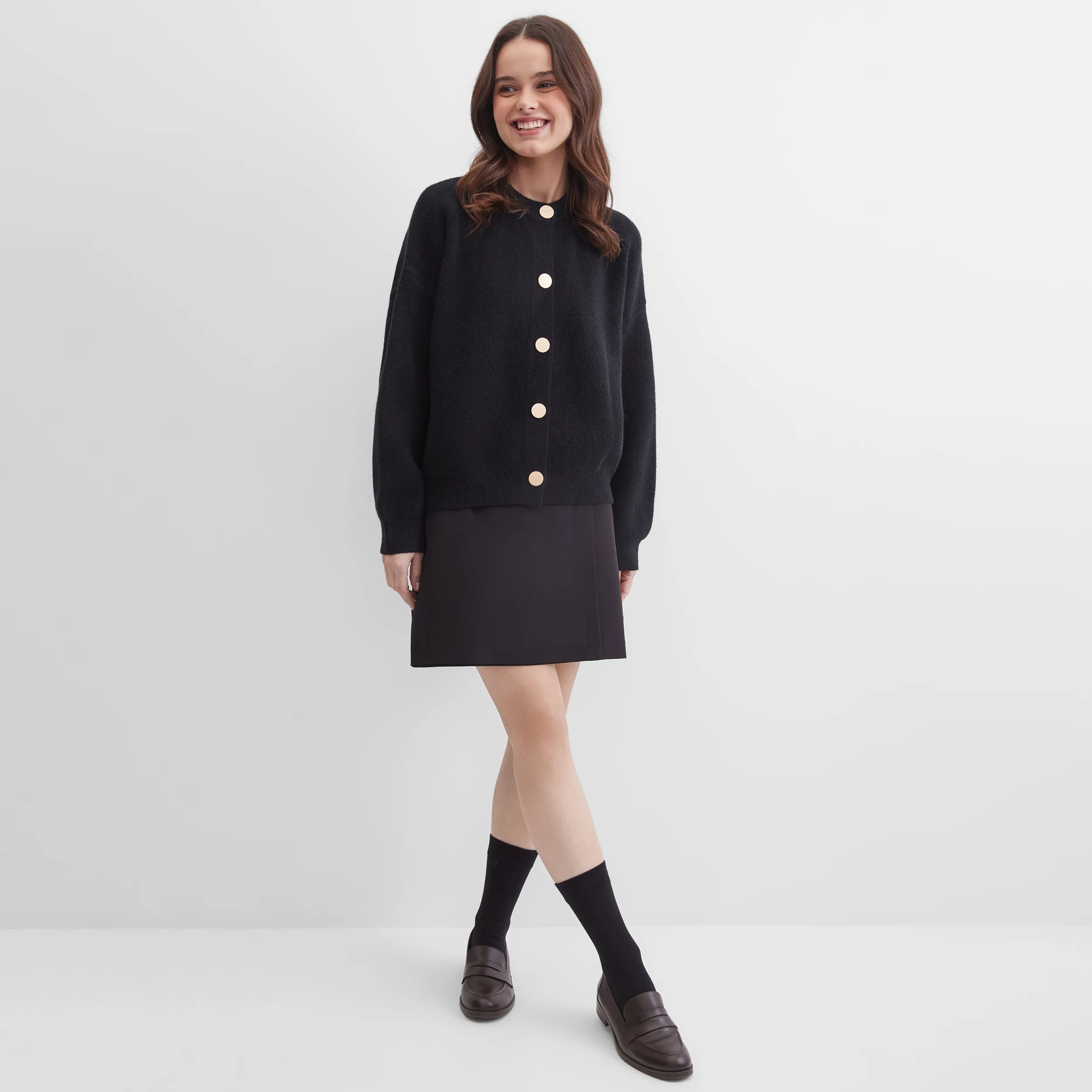 Носки Tezido Т2537 рубчик Fuji черный