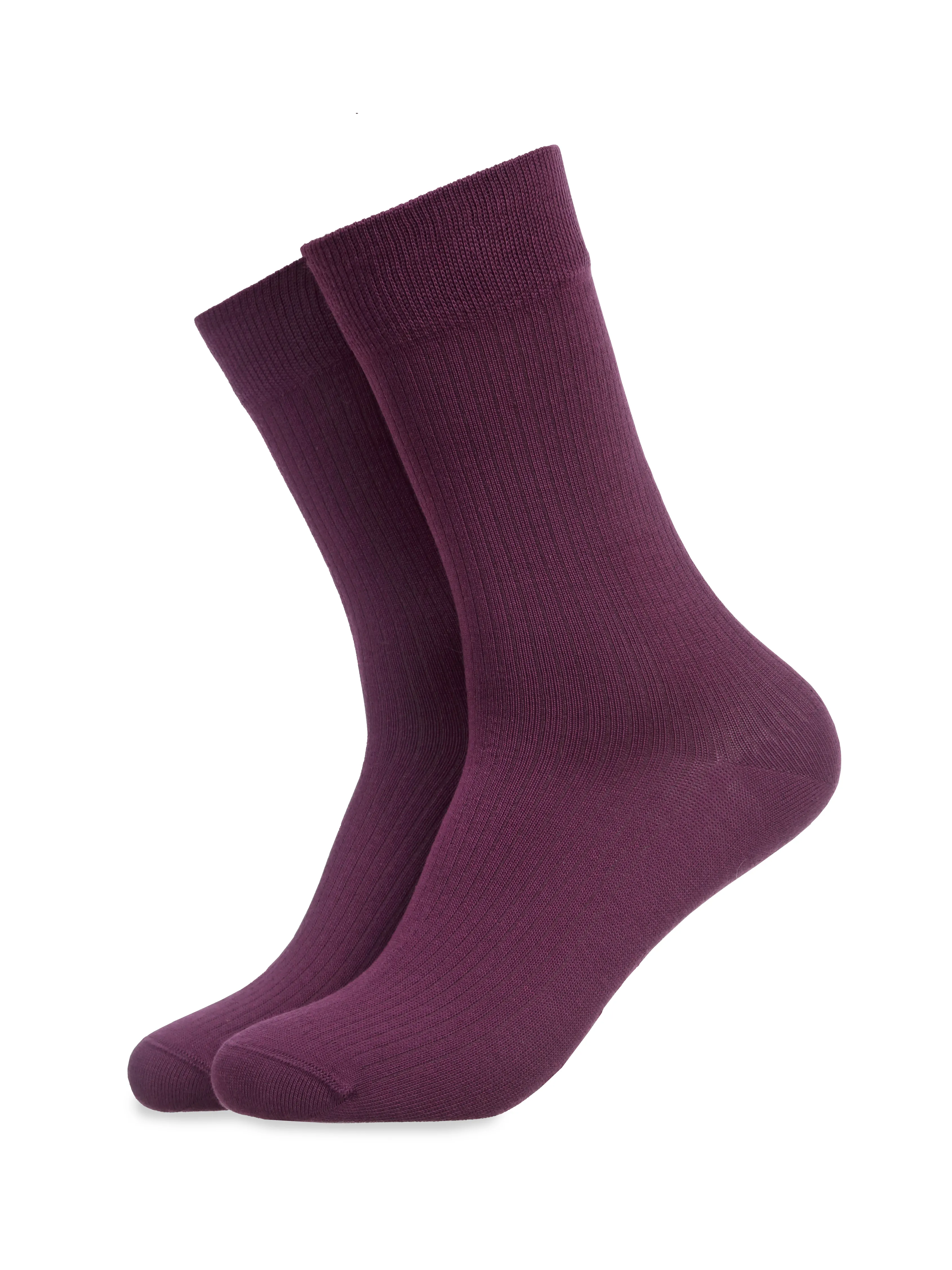 Носки женские Рубчик Фудзи | пыльный бордовый, Т2539