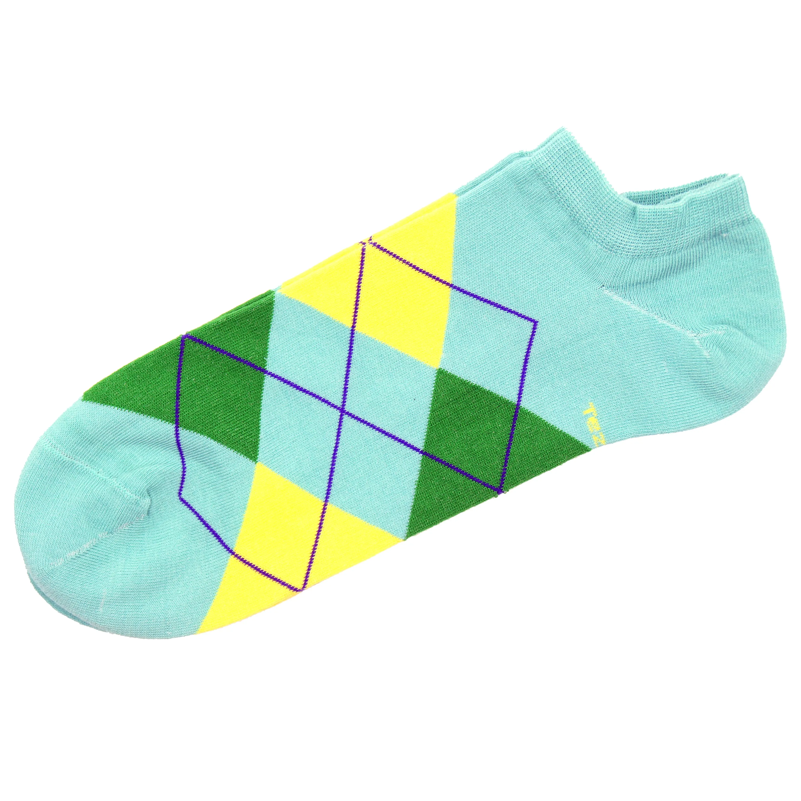 Следы Tezido Аргайл Т2231 бирюзовый 36-40